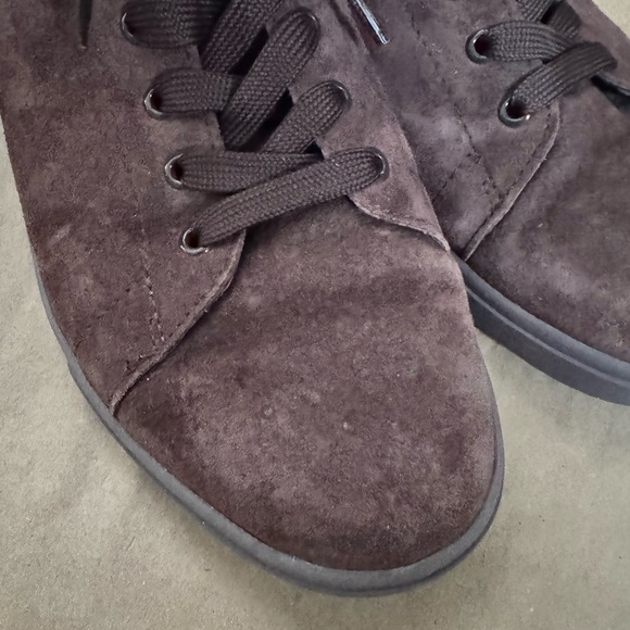 UGG Chocolate Brown Suede & Leather Lined Hi Top Sneakers. Size 9/EU 40 - Picture 5 of 10